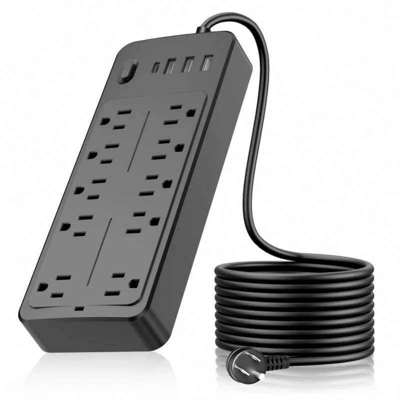 10 uttag Us Plug Power Strip