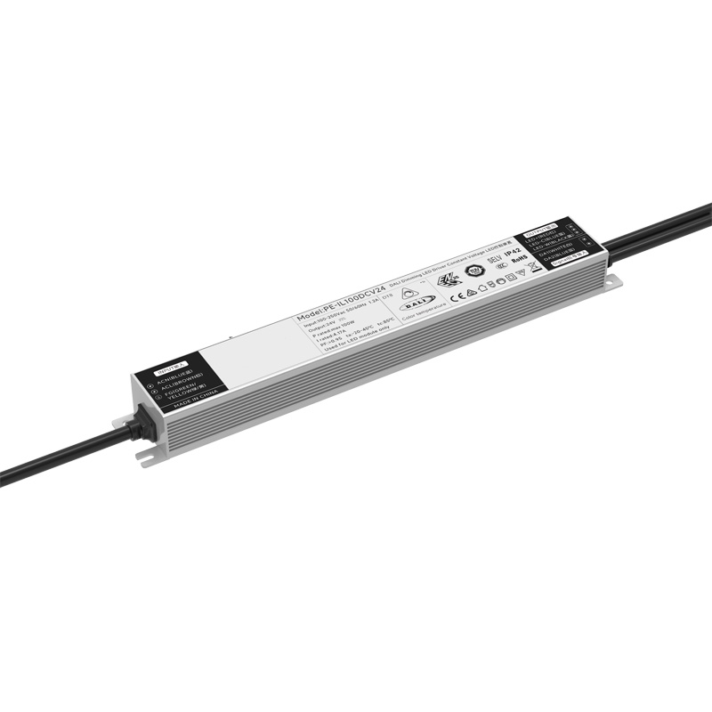 100W konstant spänning DALI CCT Dimbar LED-drivrutin