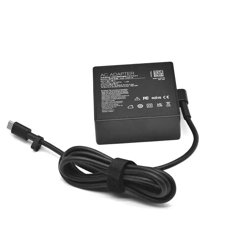 100W Type-C PD USB C Strömadapter 20V 5A för Asus Laptop