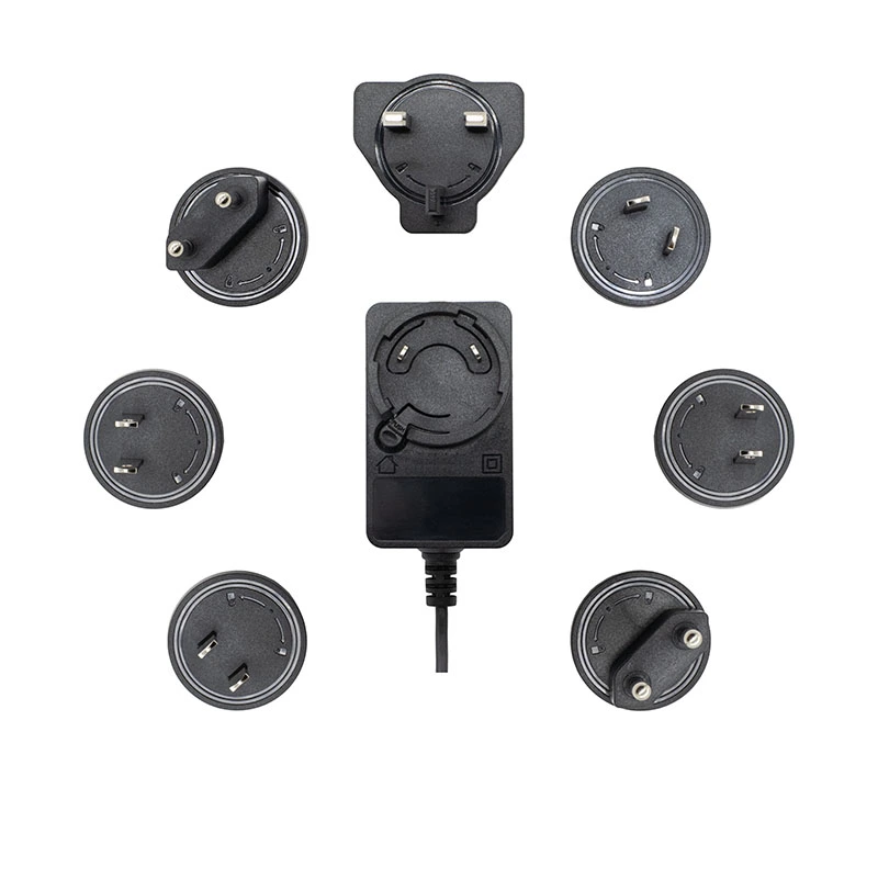 26W nätadapter med utbytbar kontakt