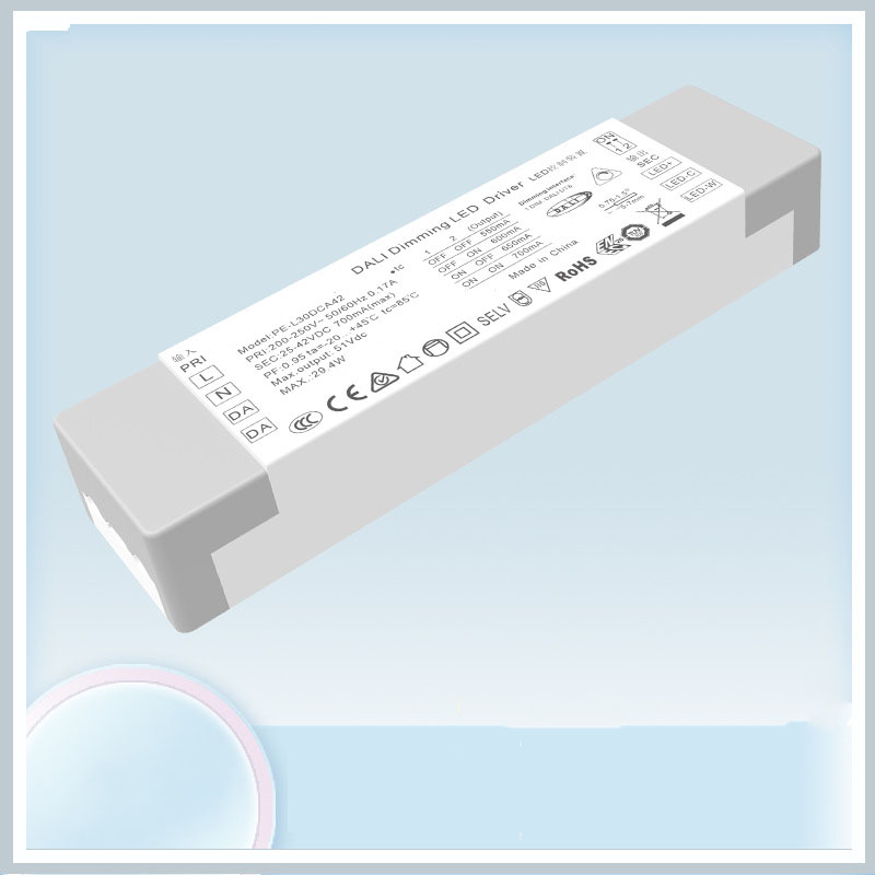 30W konstant ström DALI CCT Dimbar LED-drivrutin