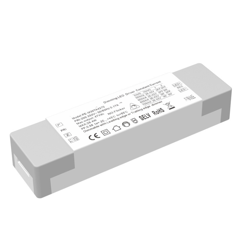 30W konstant ström Triac-dimmer LED-drivrutin