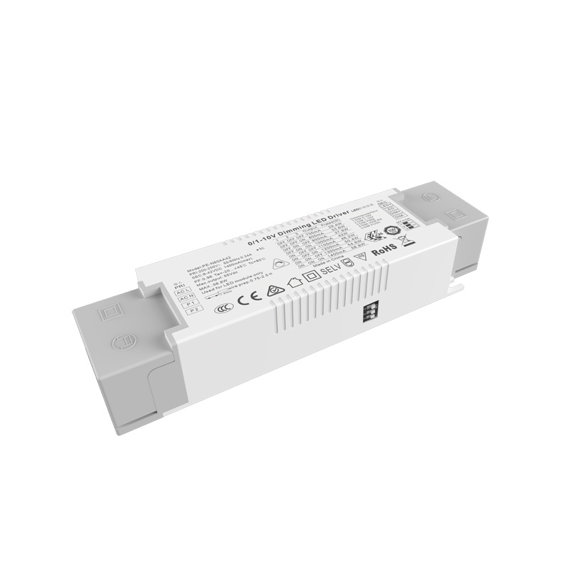 60W konstant ström 0-10V dimbar LED-drivrutin