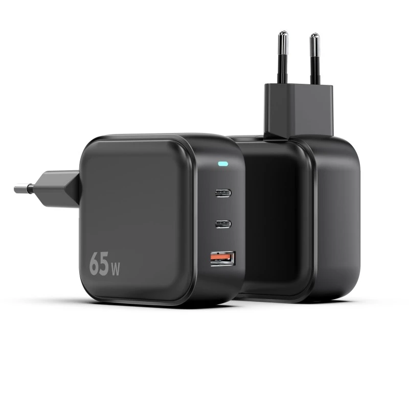 65W 2C1A GaN PD laddare