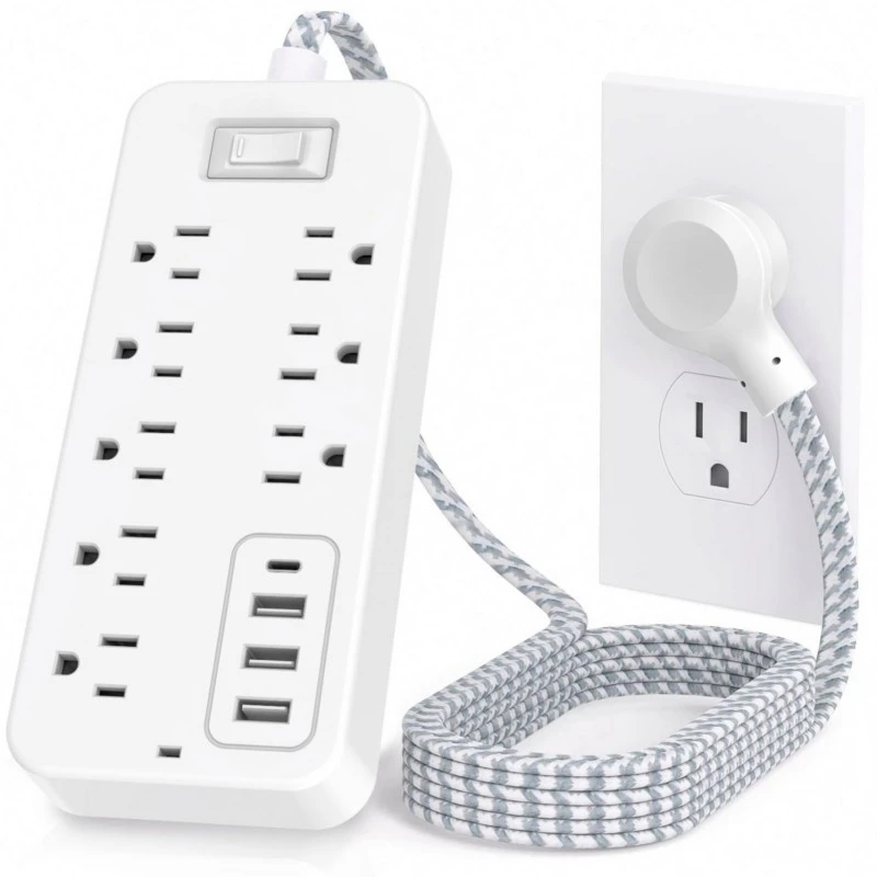 8 uttag Us Plug Power Strip