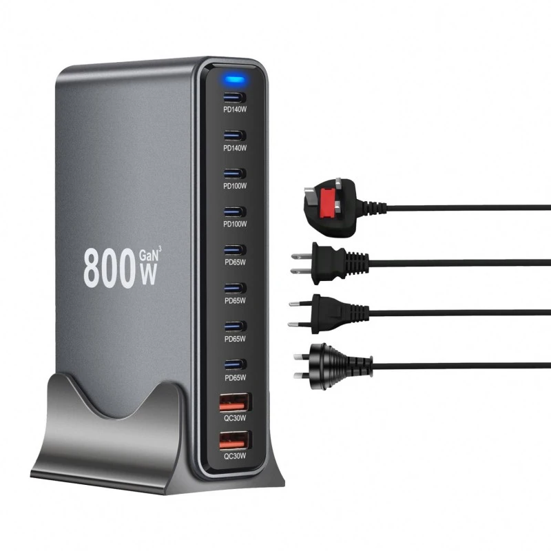 800W stationär PD-laddare