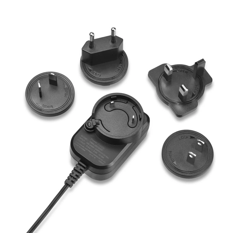 9V 1,5A internationell kontaktadapter