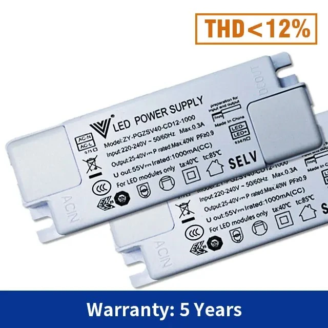 DC25V-80V 300MA 500MA konstant ström LED-drivrutin