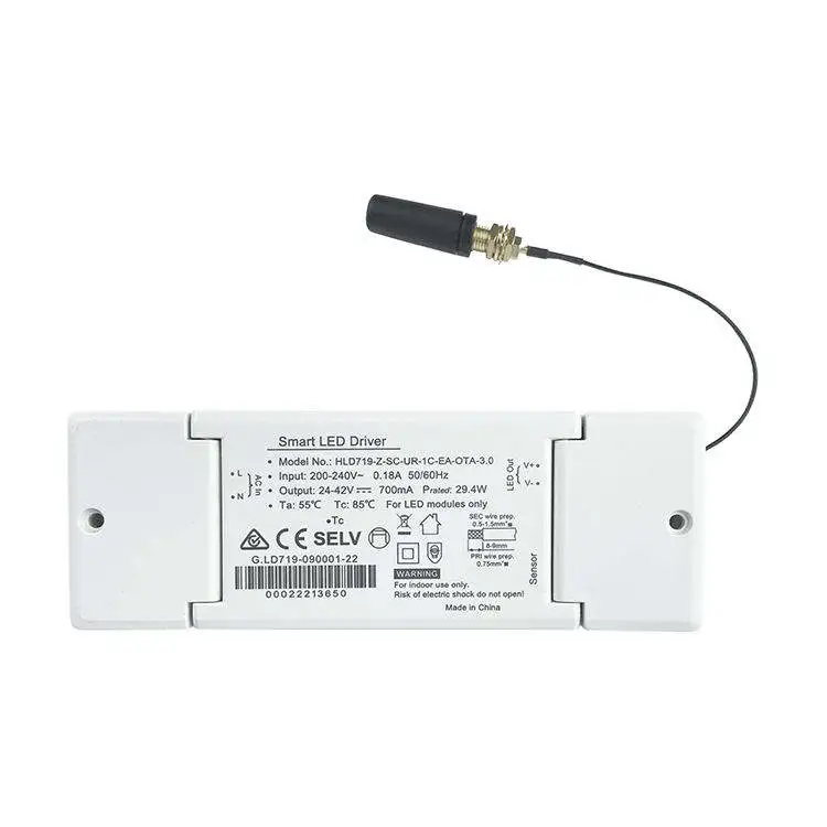 Tuya Zigbee Wireless Control 350ma Cct Dimbar LED-drivrutin