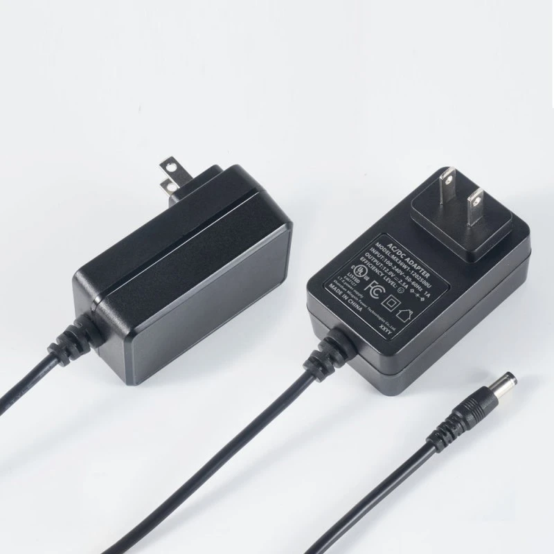 UL-listad 12V 2,5A 30W väggmonterad nätadapter